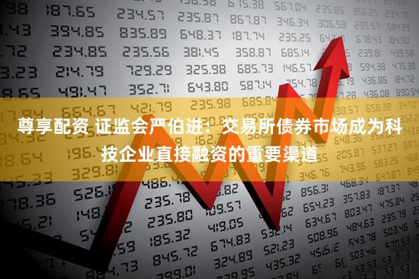 尊享配资 证监会严伯进：交易所债券市场成为科技企业直接融资的重要渠道